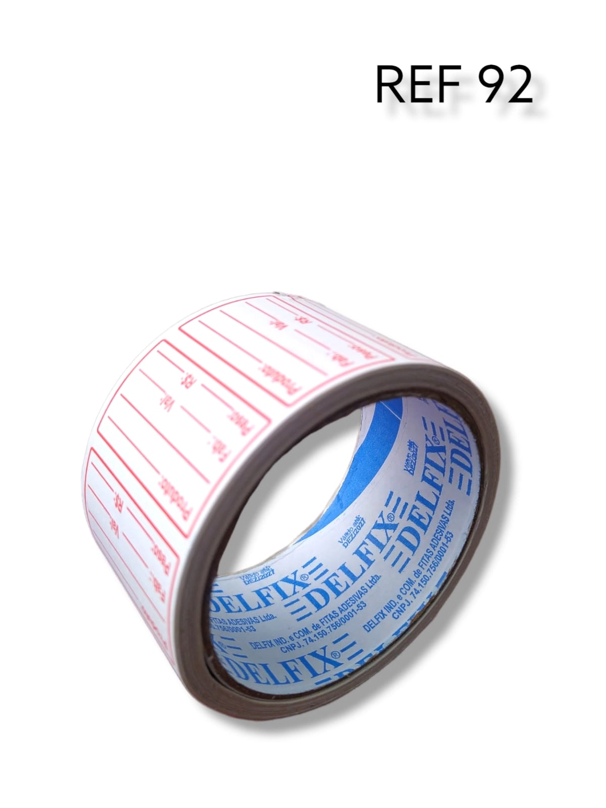 Etiqueta 10m 50x30mm 2rolos R 9 92 Delfix