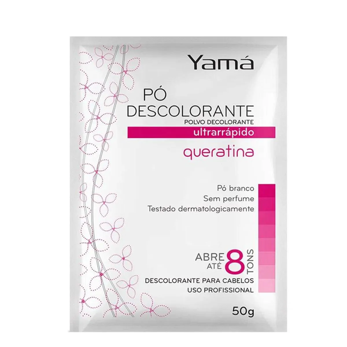 Pó Descolorante Yama 50gr Queratina