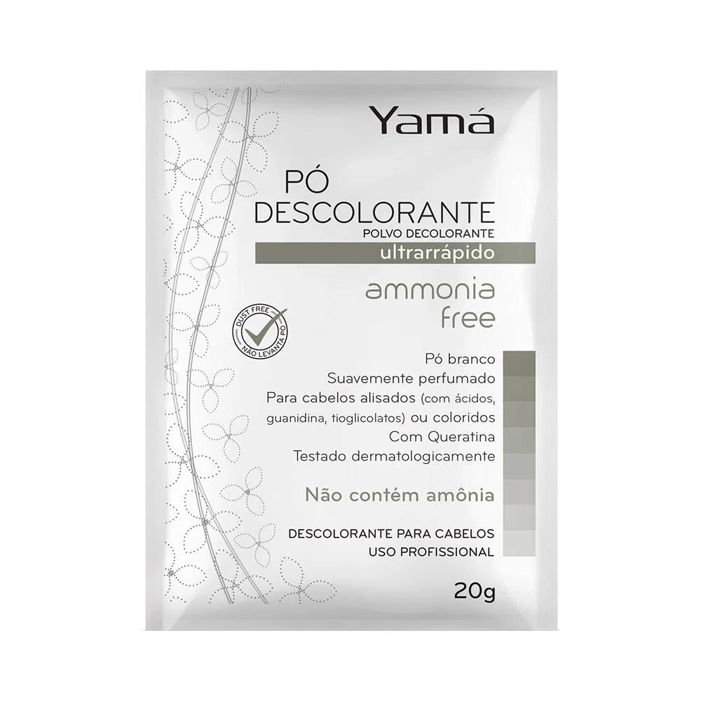 Descolorante Em Pó Yamá 20g Ammônia Free Unit
