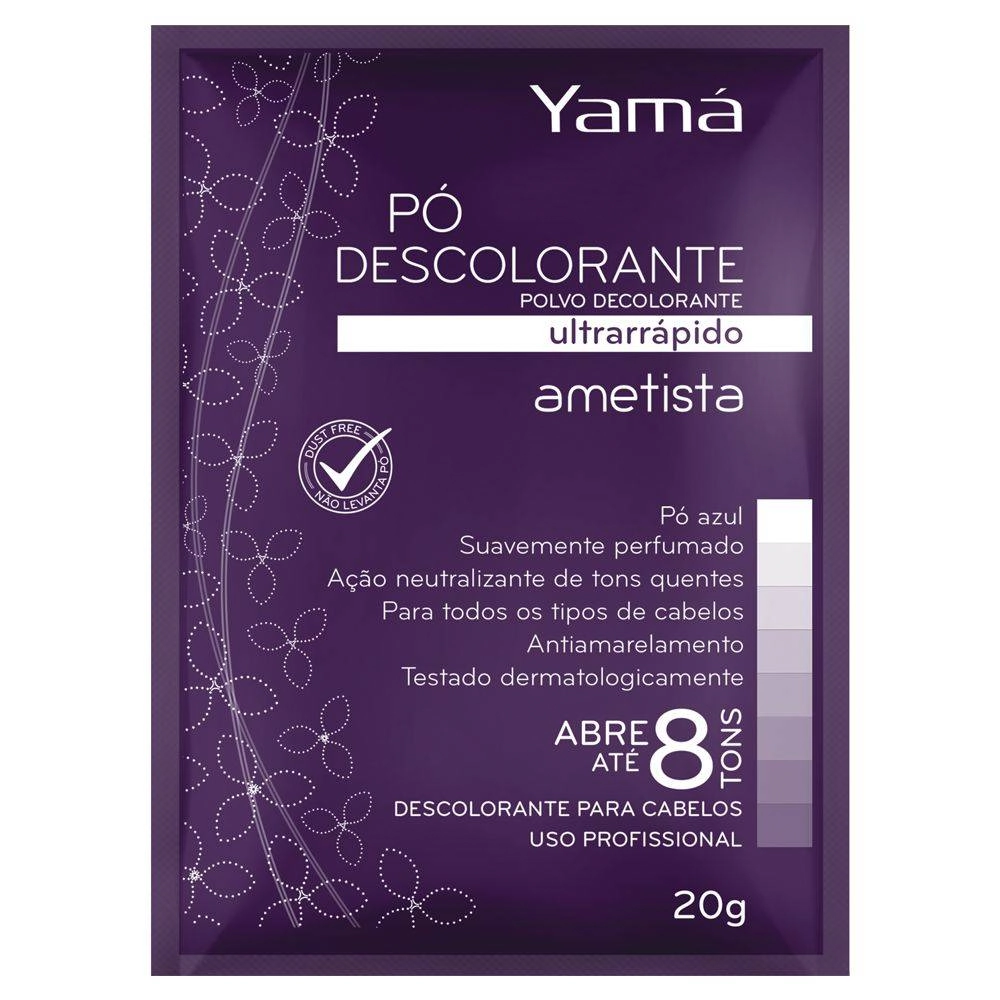 Descolorante Pó Yamá Ametista Envelope 20g