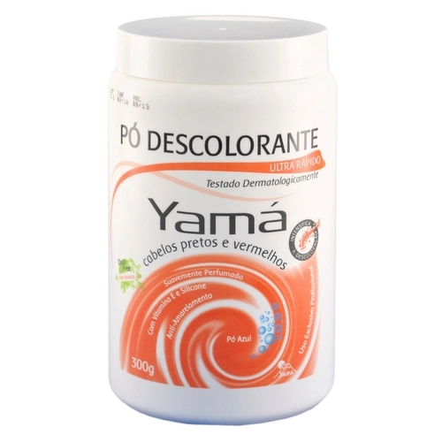 Yama Pó Descolorante Para Cabelos Pretos E Vermelhos