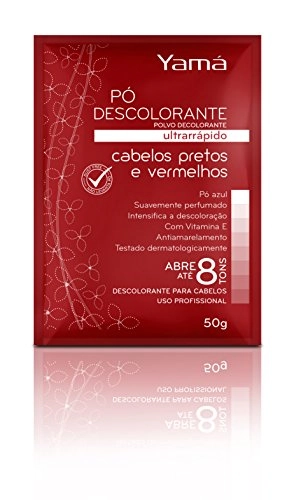 Po Descolorante Yama Cabelos Pretos E Vermel