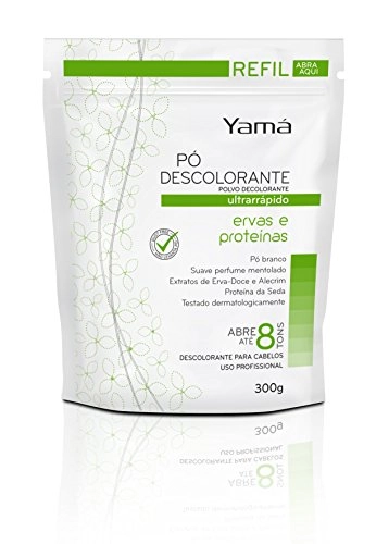 Yamá Pó Descolorante Refil Ervas E Proteinas 300g