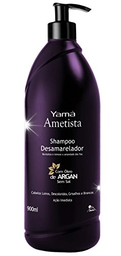 Yamá Shampoo Desamarelador Com óleo De Argan
