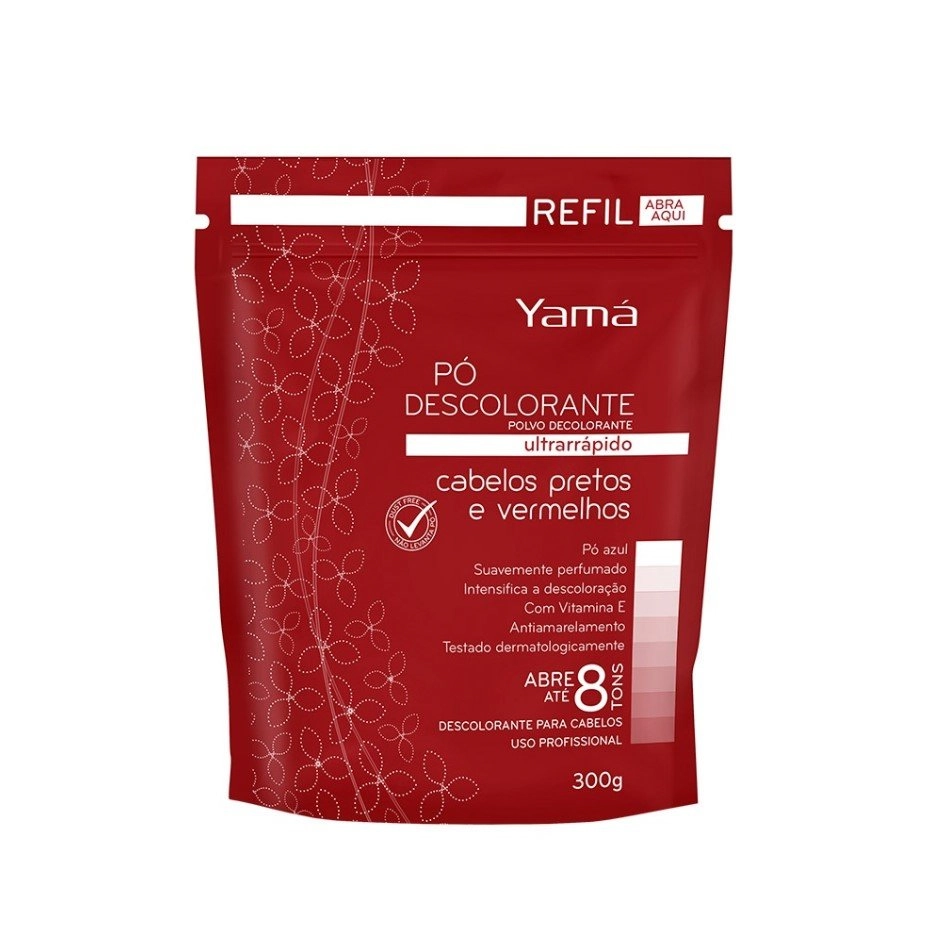 Yama Desc 300g Dust Free Cab Preto/verm Refil