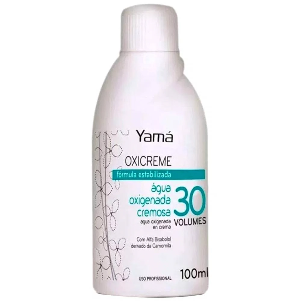 Água Oxigenada Cremosa Yamá Oxicreme Volume 30 100ml
