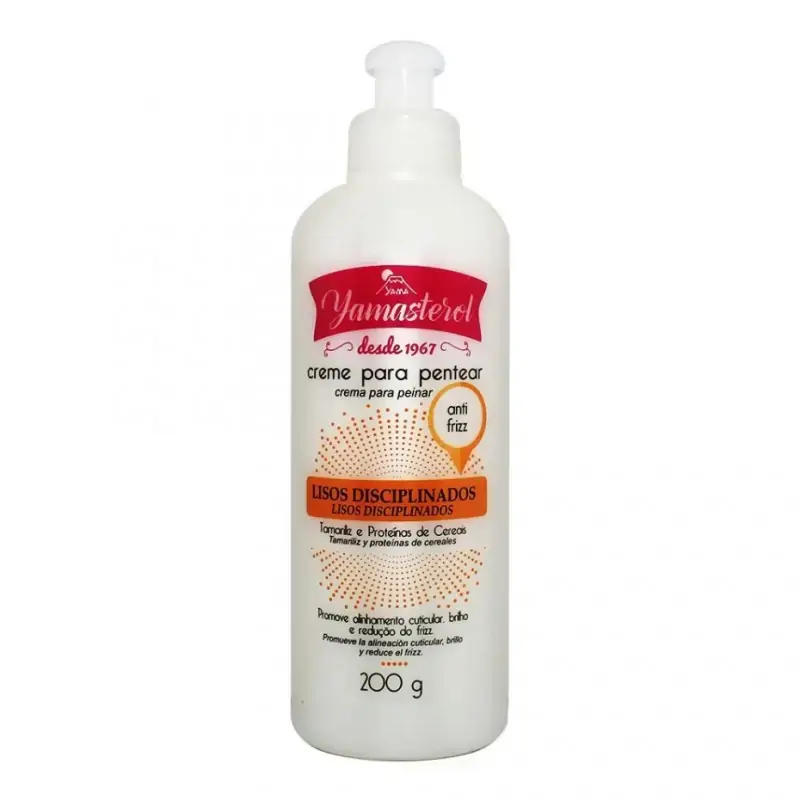 Creme P/pentear Yama Yamasterol Trat. Liso E Disciplinado 200g