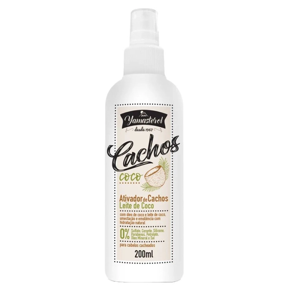 Spray Yamasterol 200ml Day After Cachos Leite Coco