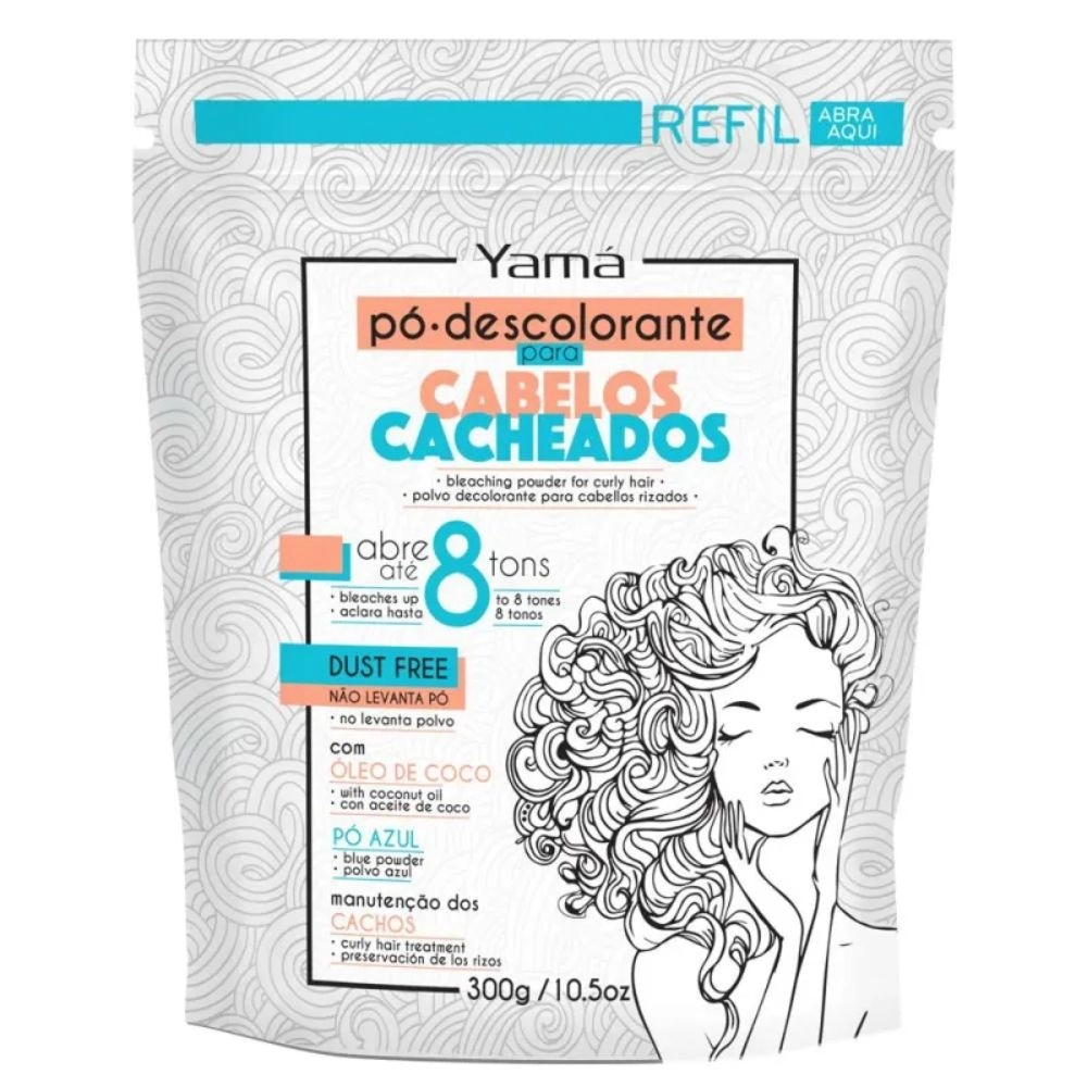 Yama Po Desc Cab Cacheados Refil 300g 19909