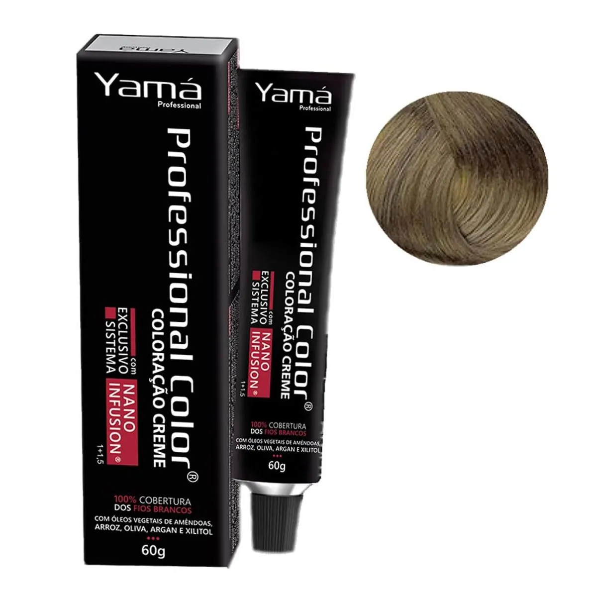 Tinta Profissional Color 60g 8 Louro Claro Yama