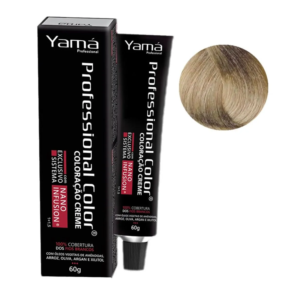 Tinta Profissional Color 60g 9 Louro M.claro Yama