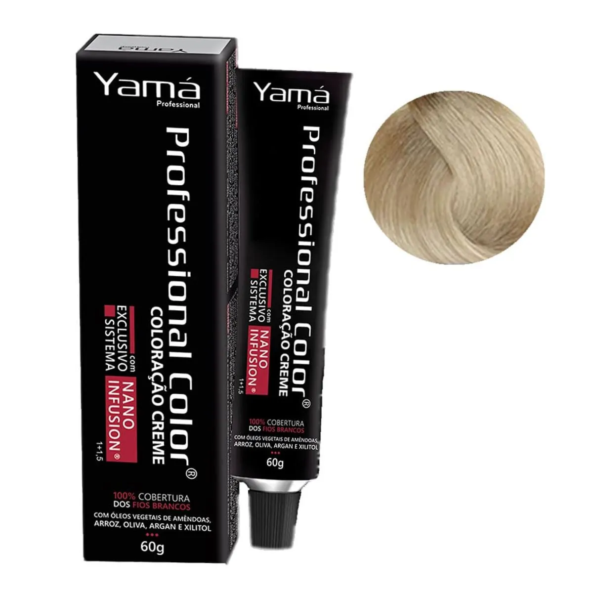 Tinta Profissional Color 60g 9.13 Louro Muito Claro Acinzen. Dourado Yama