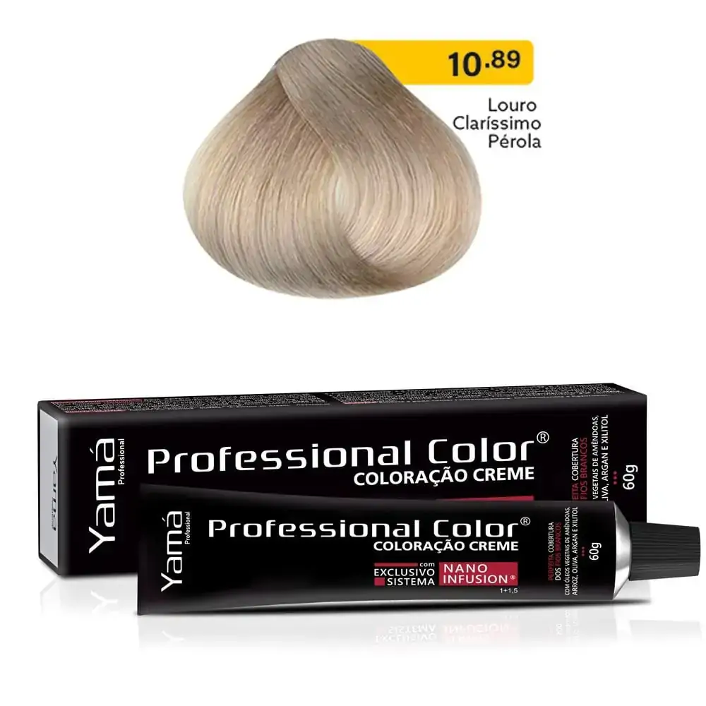 Tinta Profissional Color 60g 10.89 Louro Clarissimo Perola