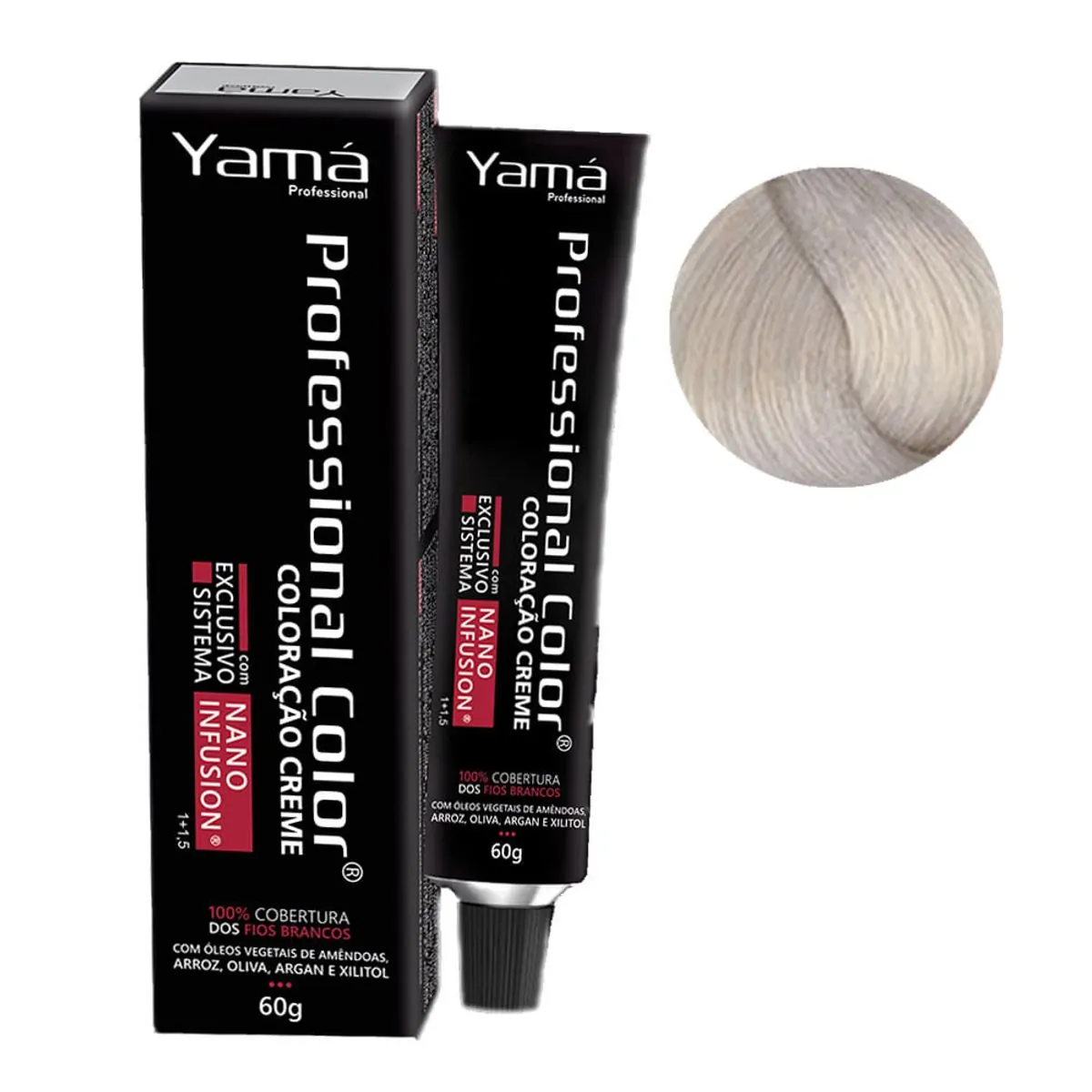 Tinta Profissional Color 60g 12.11 Louro Extra Claro Cinza Intenso