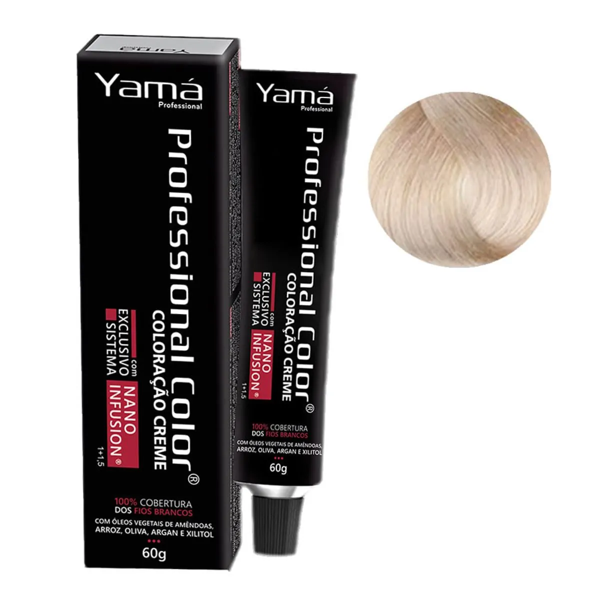 Tinta Profissional Color 60g 12.89 Louro Extra Claro Perola Yama