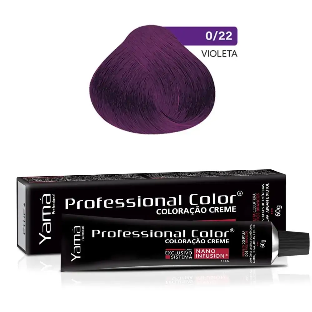 Tinta Profissional Color 60g Mix Violet Accent Yama