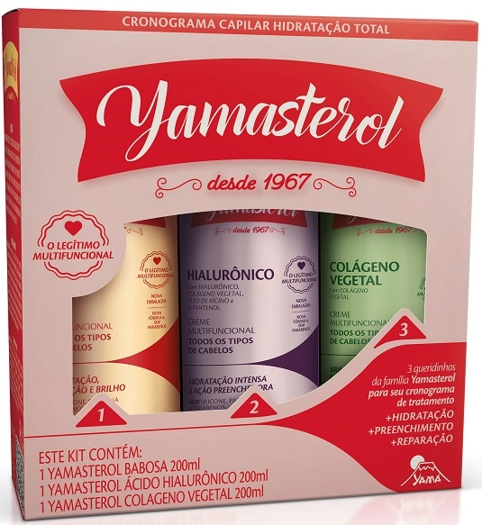 Kit Yamasterol Babosa 200ml Hialuronico 200ml Colageno 200ml Fci No.: E833e2fa 2cc9 5c47 0486 9adcff