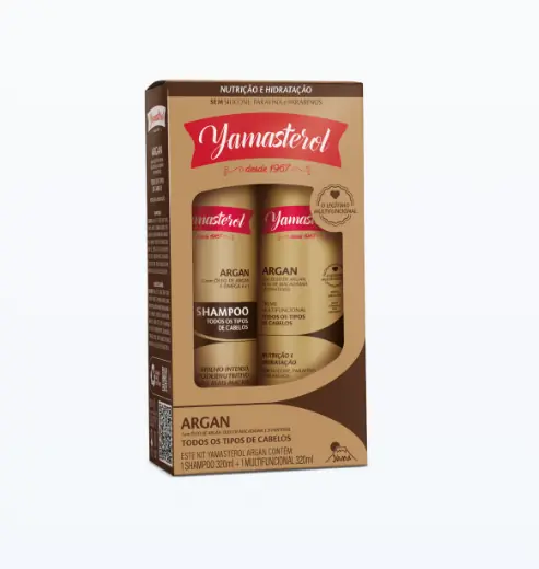 Kit Multif Yamasterol Sh Cr 320ml Argan