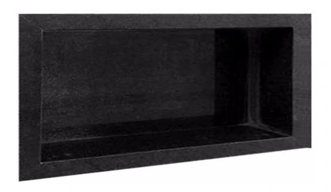 Nicho Banheiro Granito Preto S.gabriel 30x40 C/fundo C/borda