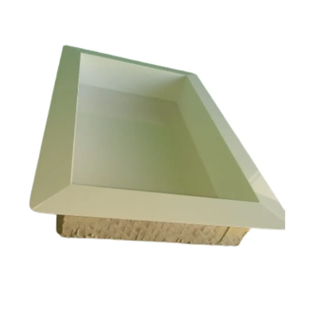 Nicho Em Porcelanato Bege 30x50 Borda Diamante