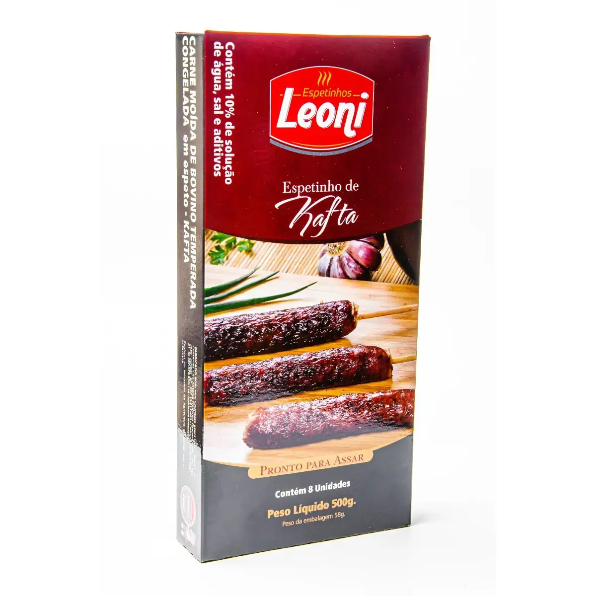 Espeto Kafta Leoni 500g Cong.
