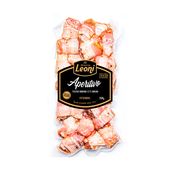 Aperitivo Lioni F.mignon Bov. C/bacon 350g