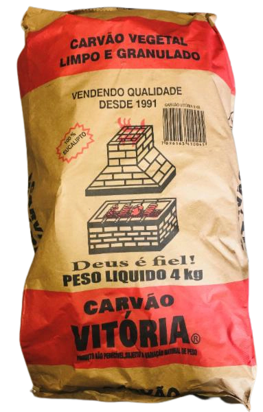 Carvao Vegetal Vitoria 4kg
