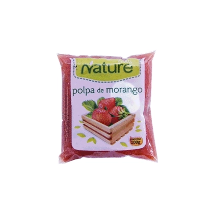 Polpa De Fruta Nature Morango