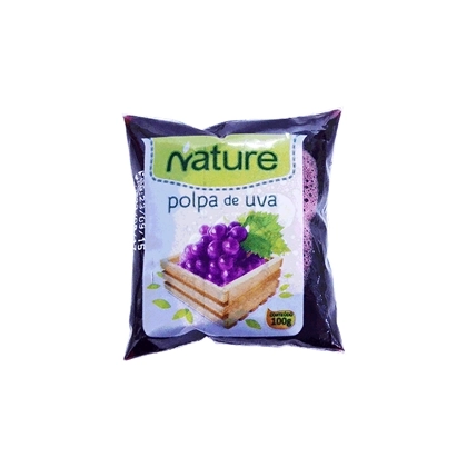 Polpa De Fruta Nature Uva