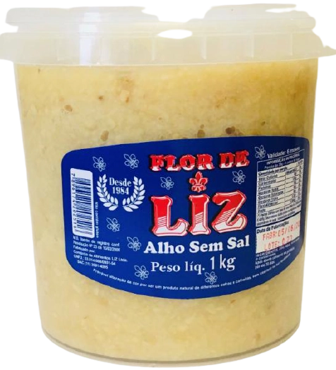 Alho Picado Flor De Liz 1kg