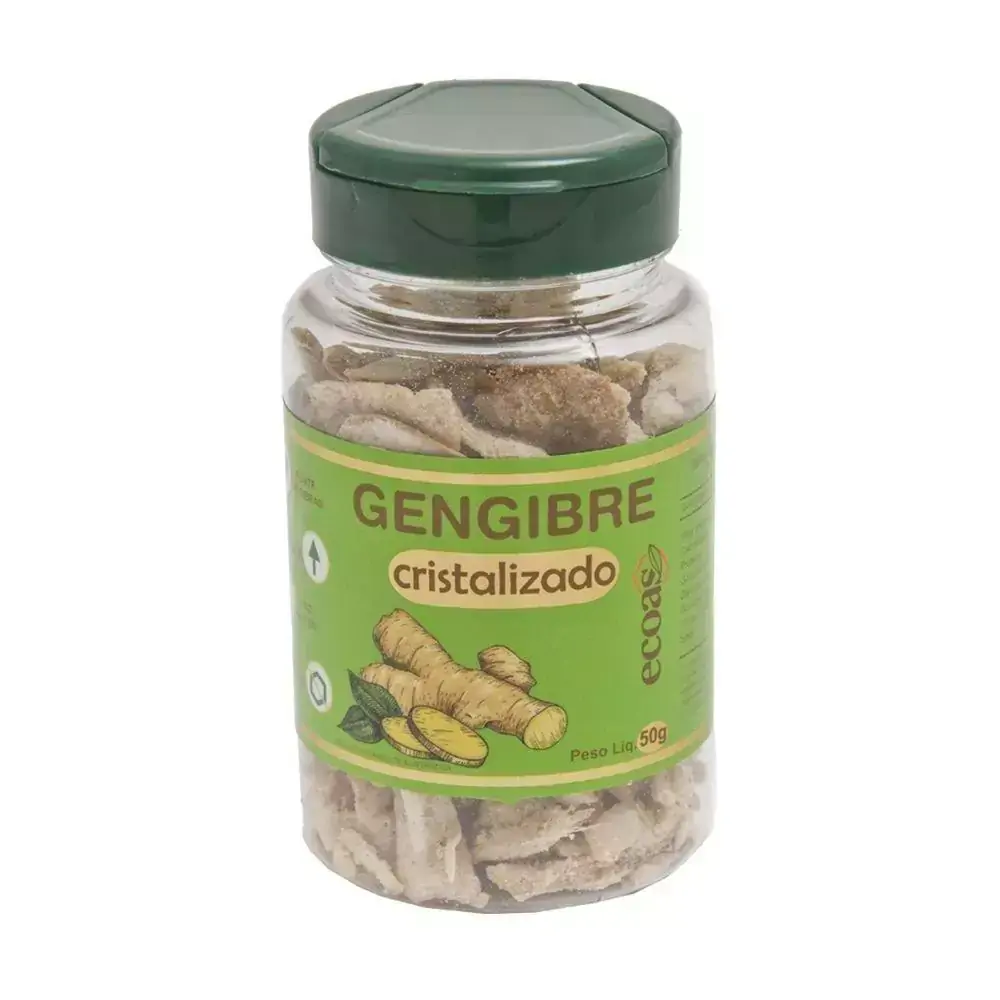 Gengibre Cristalizado Ecoas