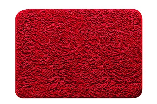 Tapete Comfort Imp 40 X 60 Cm, Jolitex, Vermelho, Pequeno