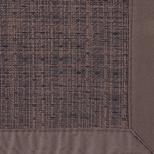 Tapete Jolitex Trancado Pratik 50x80cm Marrom
