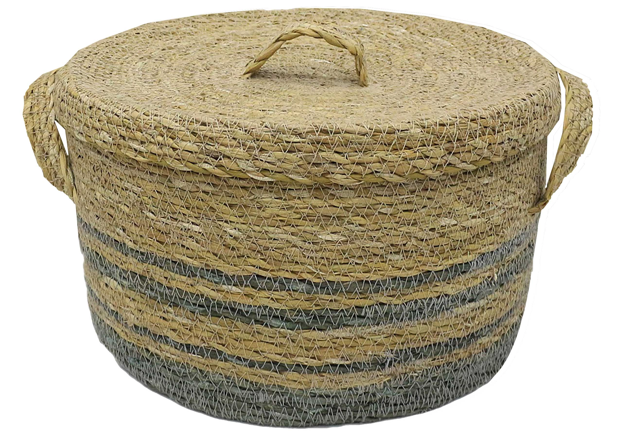 Cesto Fibra Natural Zoes Seagrass P 26x16cm U2.0359024.l0057 Jolitex