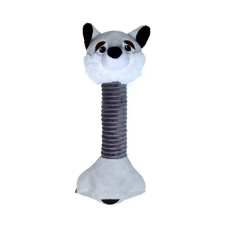 Brinquedo Pelúcia Guaxinim Home Pet Para Cães