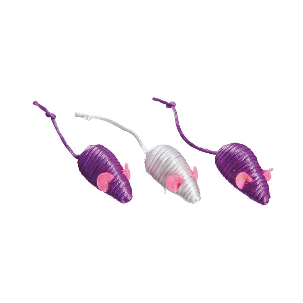 Kit C/ 3 Ratos C/ Cat Nip Dvs Unico Ref. 123