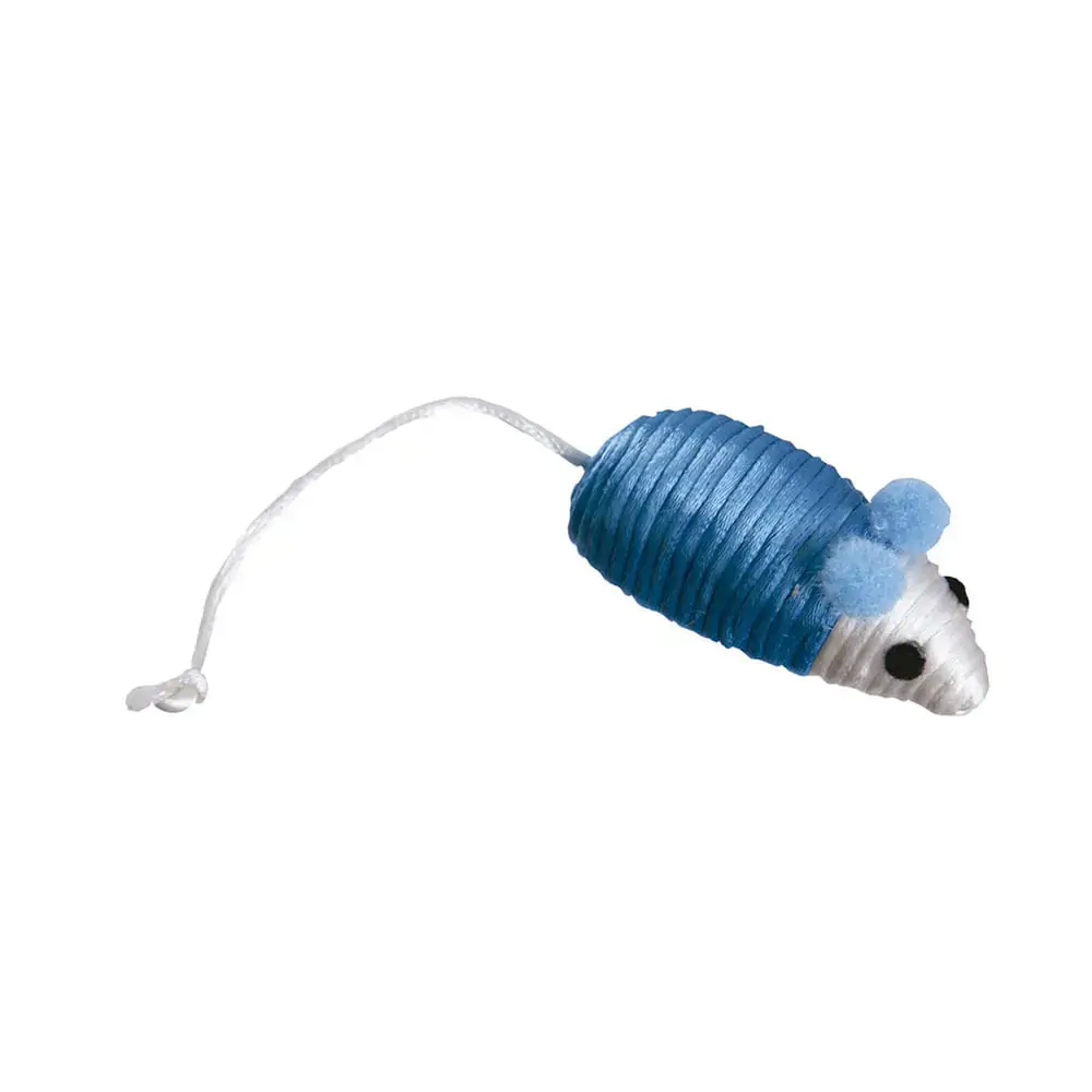 Brinquedo Ratinho Sisal com CatNip Azul HomePet