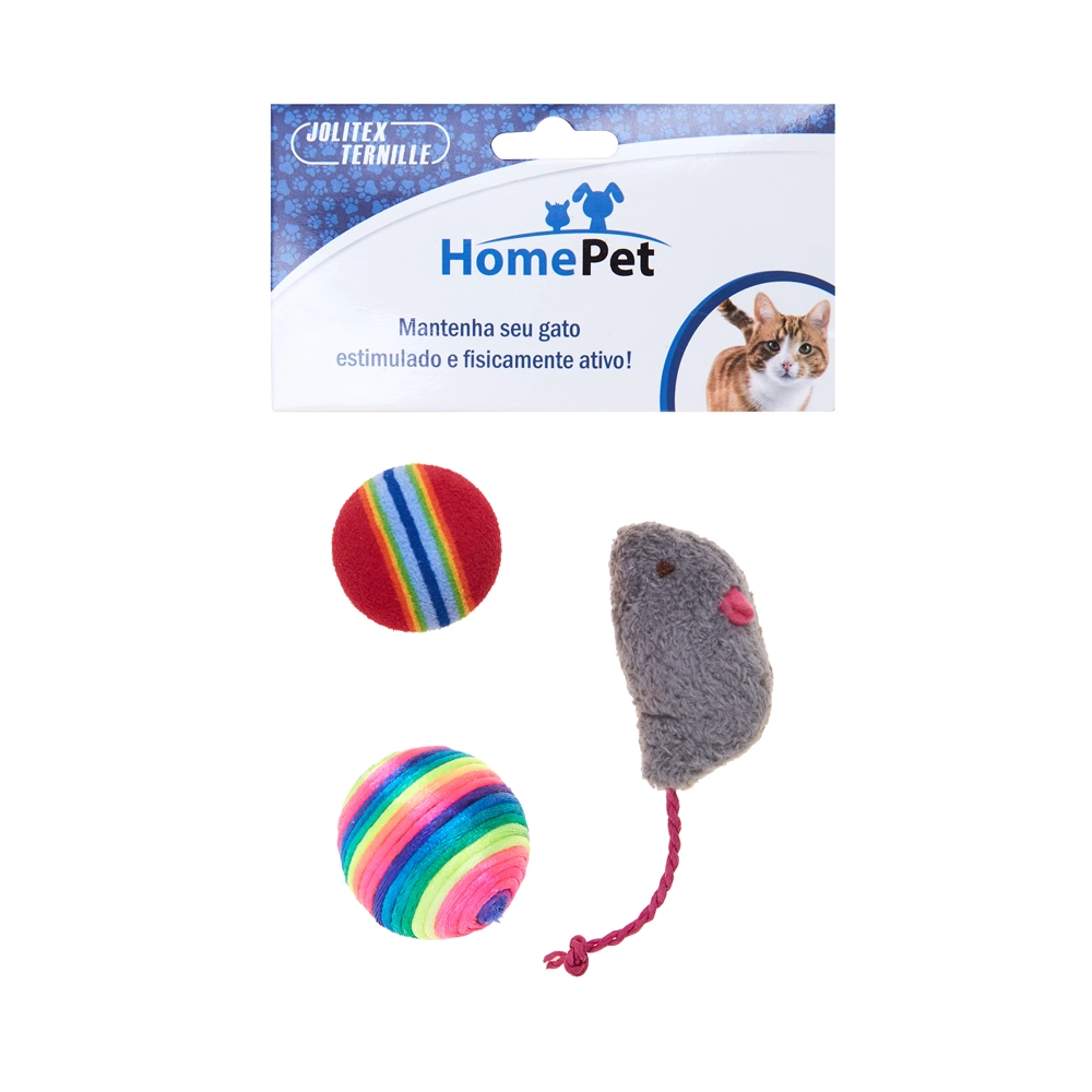 Kit C/ 3 Unidades Gato 4cm Ref. 249