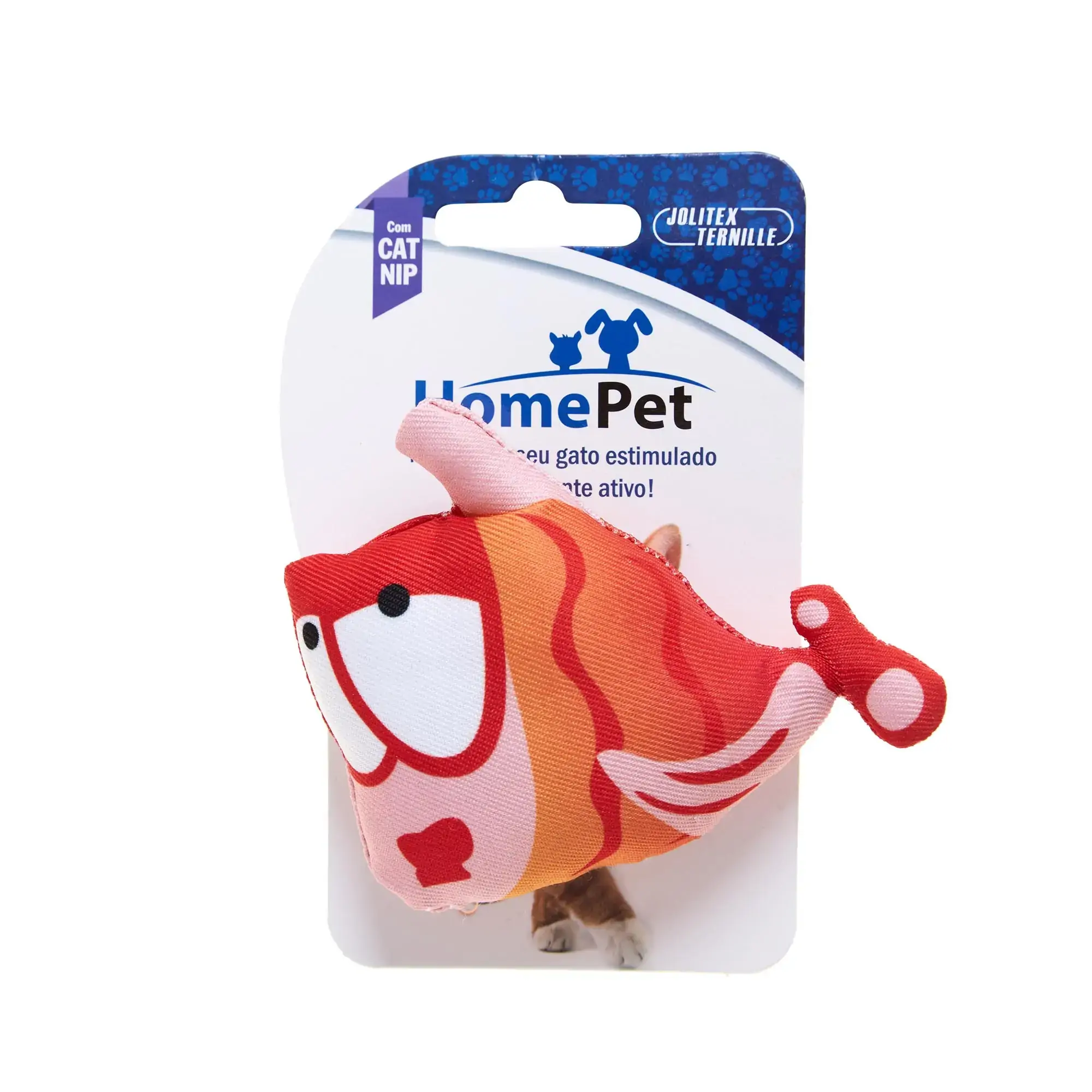 Brinquedo Peixe Amoroso com Catnip HomePet