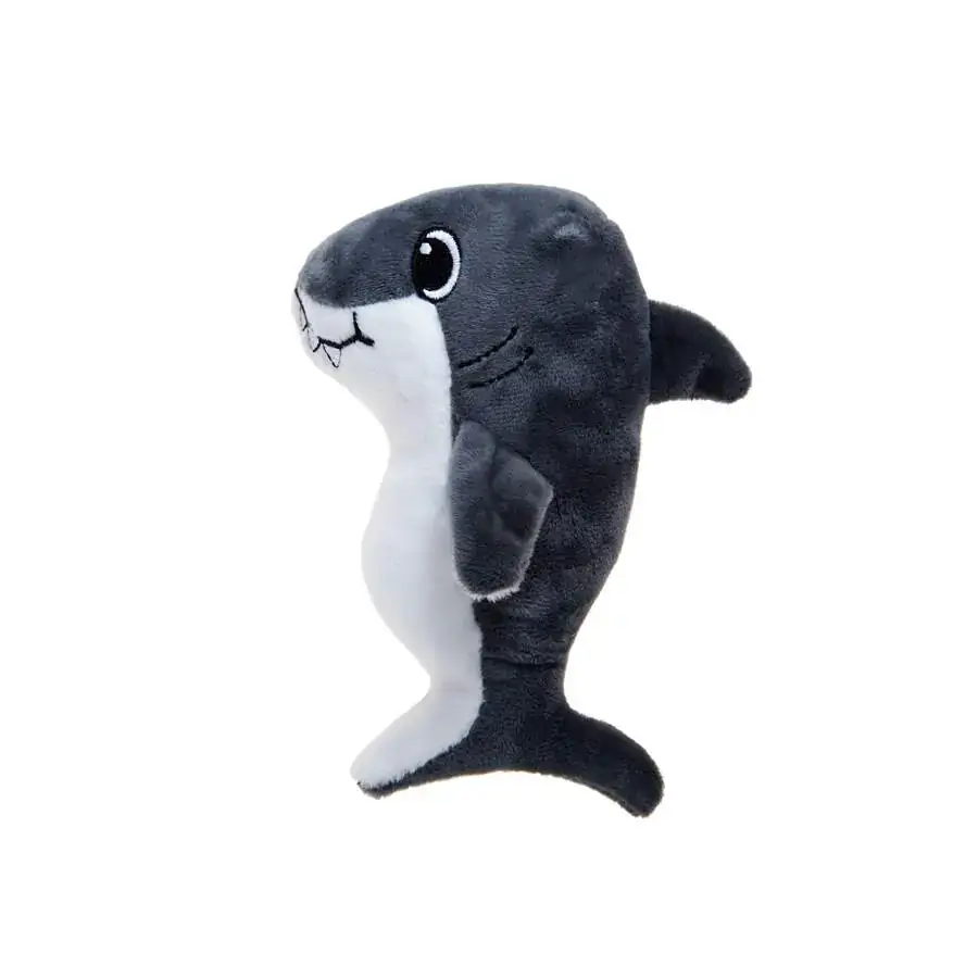 Brinquedo Pelúcia Tubarão Cinza Home Pet Para Cães
