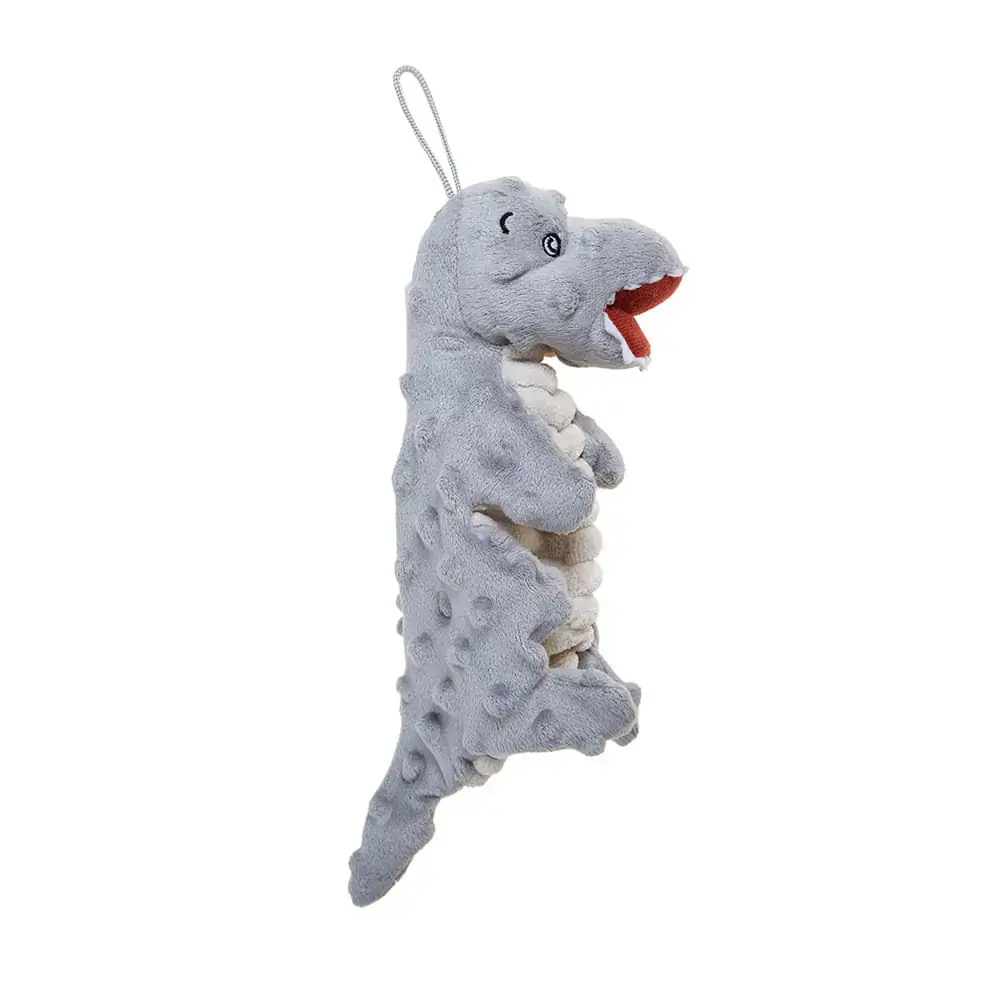 Brinquedo Pelúcia Dinossauro Cinza HomePet