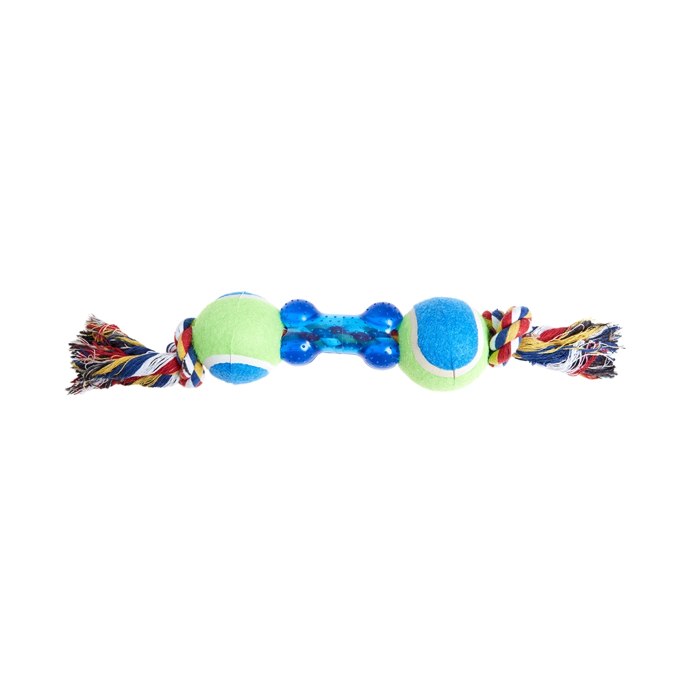 Halteres C Corda Tpr E Bola De Tenis Sortido 36cm Ref. 139