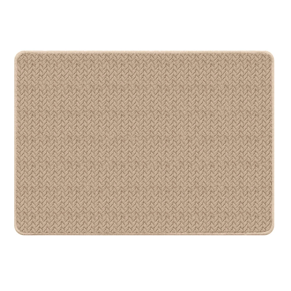 Tapetes Tapete Cristal Fleece 60x100 Cm Ref 11 Castanho .