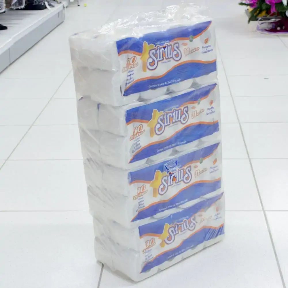 Papel Higienico Sirius Neutro C/8 30mts