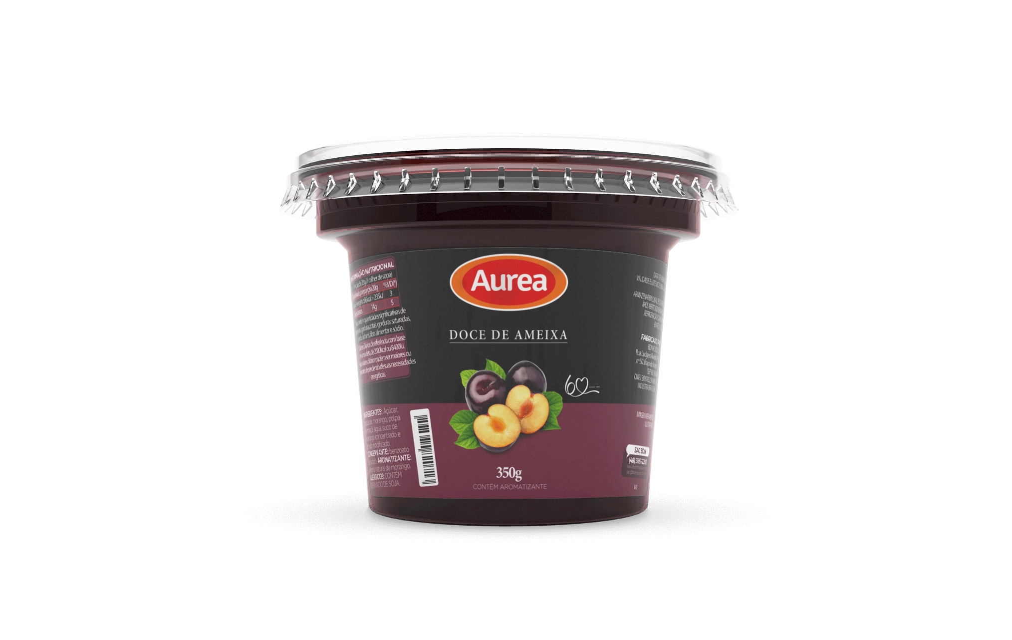 Doce Crem Aurea 350g Ameixa