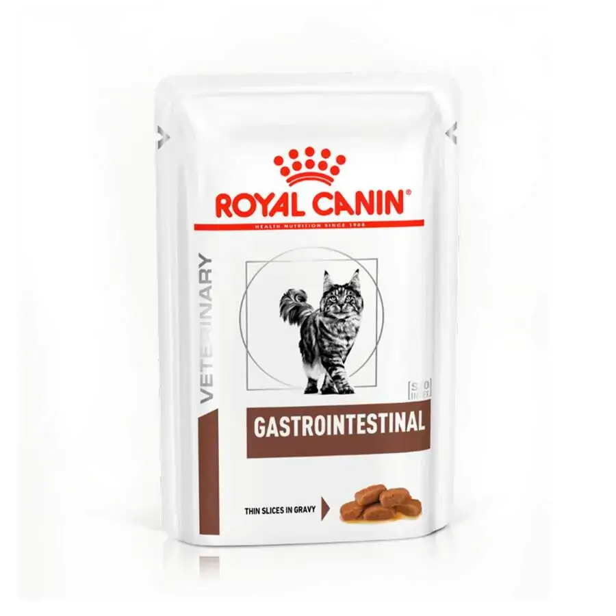 Ração úmida Royal Canin Veterinary Gastro Intestinal Gatos Adultos 100g