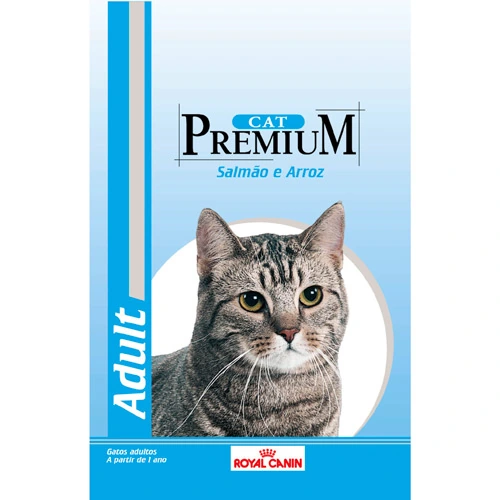 Ração Premium Cat Adult Salmão E Arroz 1kg Royal Canin