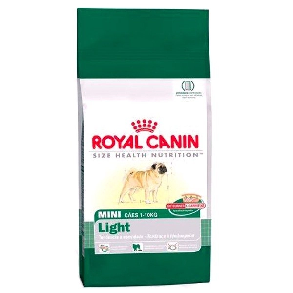 Ração Mini Light 7,5kg Royal Canin
