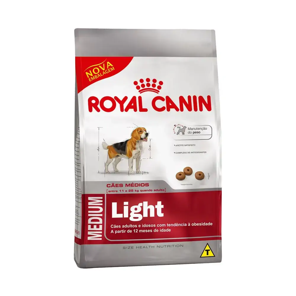 Royal Canin Medium Light Pacote 3 Kg