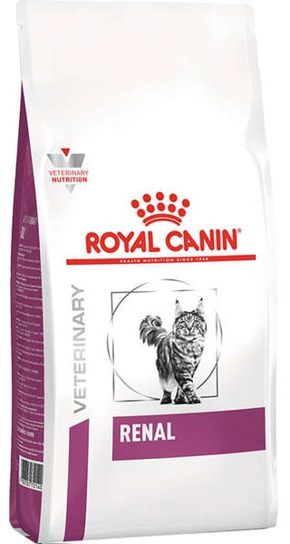 Ração Royal Canin Feline Veterinary Diet Renal Para Gatos Com Doenças Renais 500g
